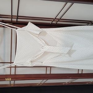 Polka-dot Mini Dress, Size Large